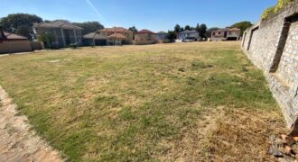 VACANT FULL-TITLE CORNER STAND FOR SALE – 500m² – SECURITY ESTATE – MONTANA PARK