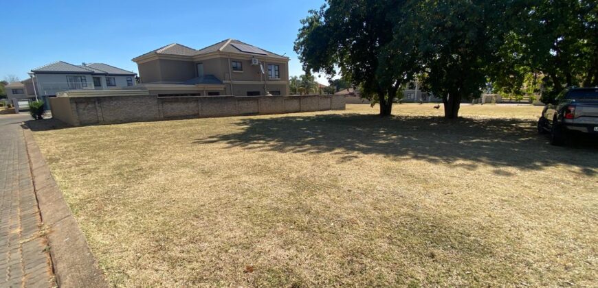 VACANT FULL-TITLE SOUTH FACING STAND FOR SALE – 500m² – SECURITY ESTATE – MONTANA PARK